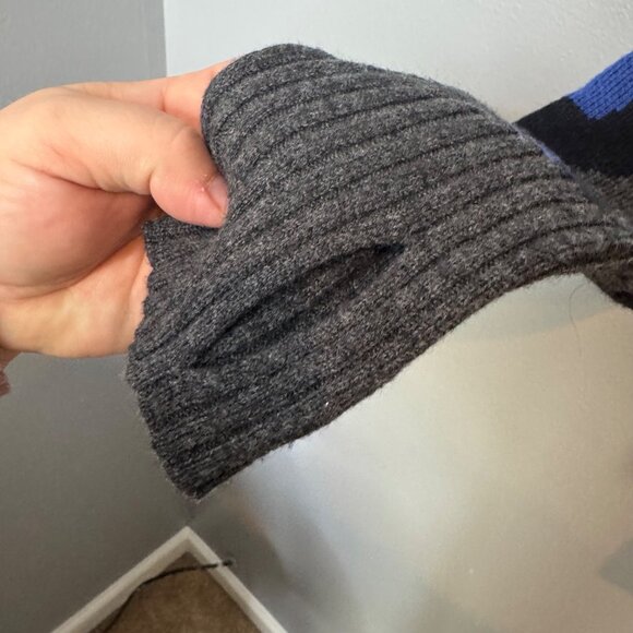 ATHLETA leopard wool cashmere crew sweater size M - Picture 4 of 8